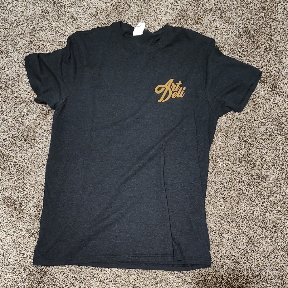 Black Short-Sleeve Graphic Tee